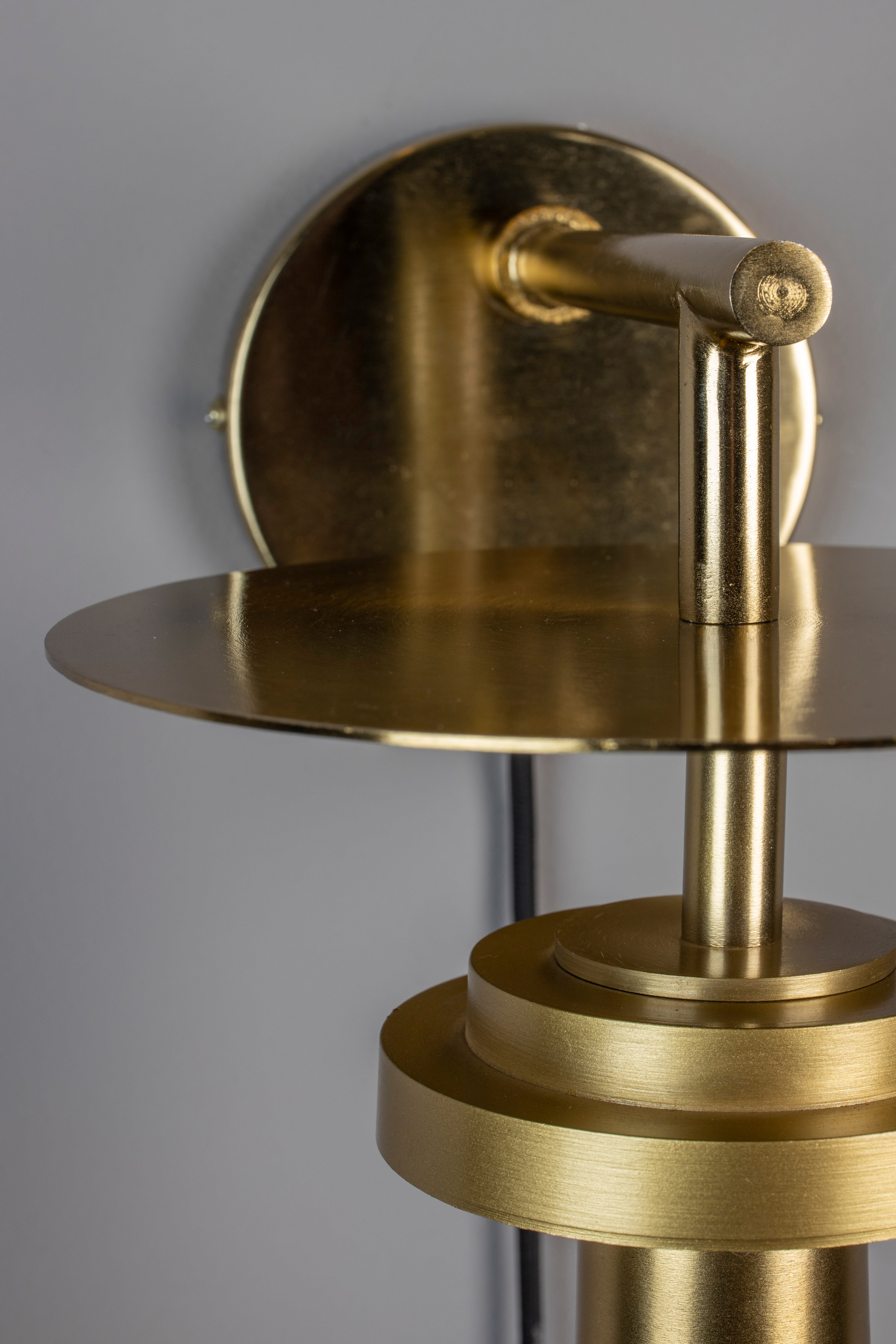 Dutchbone Aden Brass Wired Wall Light